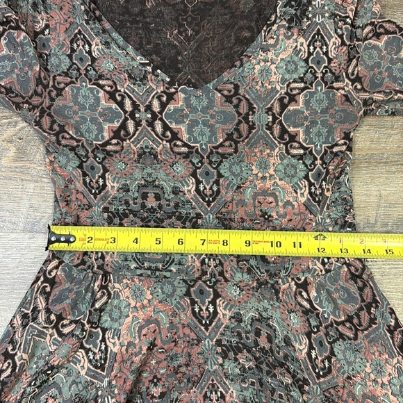 Peruvian Connection King Street Pima Cotton Modal Swing Dress Size XS - Picture 11 of 13